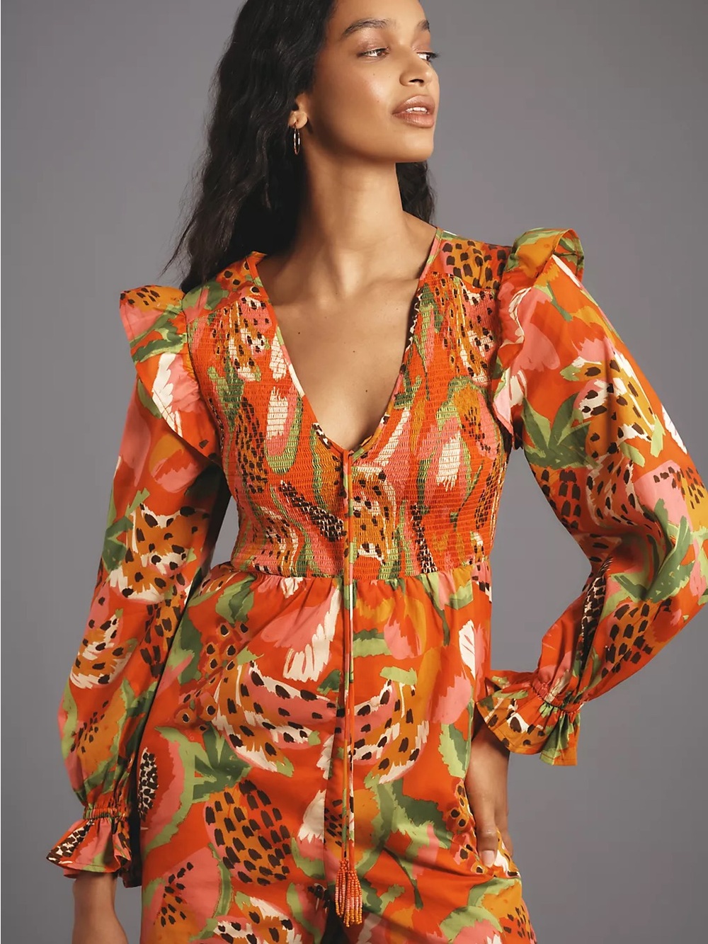 nwt Farm Rio Romper - Picture 3 of 4
